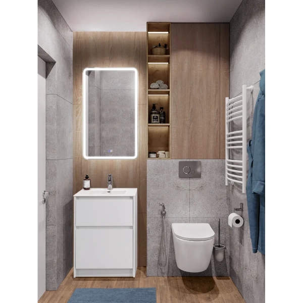 Тумба под раковину BelBagno Kraft 60 KRAFT39-600/390-2C-PIA-BO