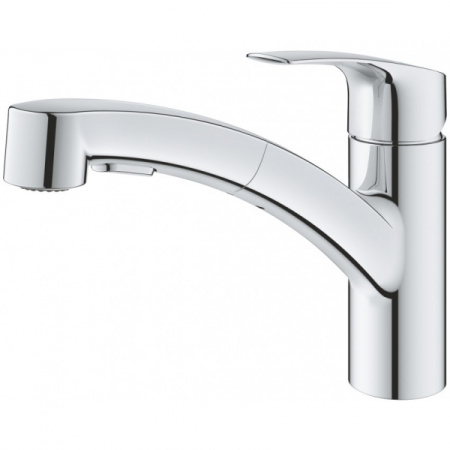 Смеситель для кухни с выдвижным изливом Grohe Eurosmart 30305 001 (30305001) хром