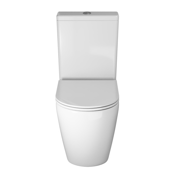 Унитаз напольный безободковый Grossman  GR-4407SQ с сиденьем микролифт