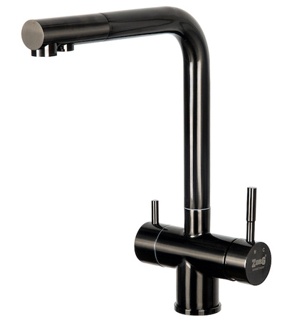 Смеситель для кухни Zorg INOX SZR-7039 GRAFIT