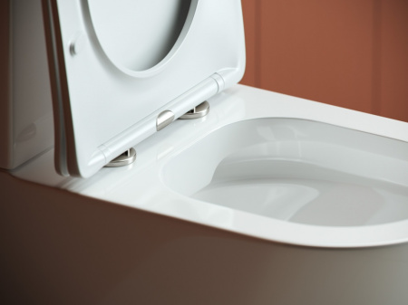 Напольный пристенный унитаз Ceramica Nova Highlight Rimless CN1802