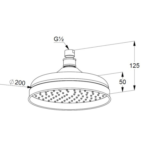 Верхний душ Kludi Adlon/1926 2751045