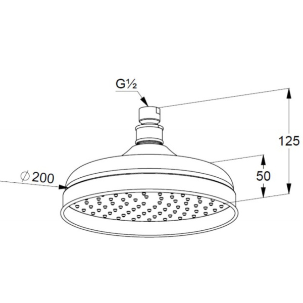Верхний душ Kludi Adlon/1926 2751045