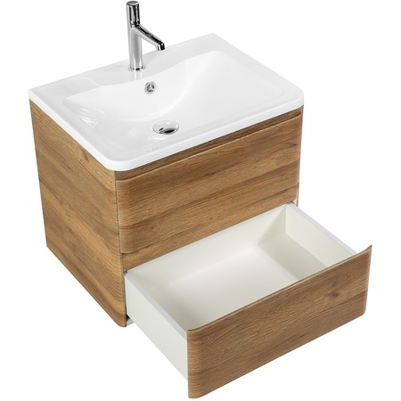 База под раковину BelBagno Albano ALBANO-700-2C-SO-RR подвесная Rovere Rustico