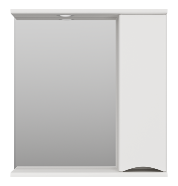 Зеркало-шкаф (70х75) Misty Атлантик 70 правый П-Атл-4070-010П