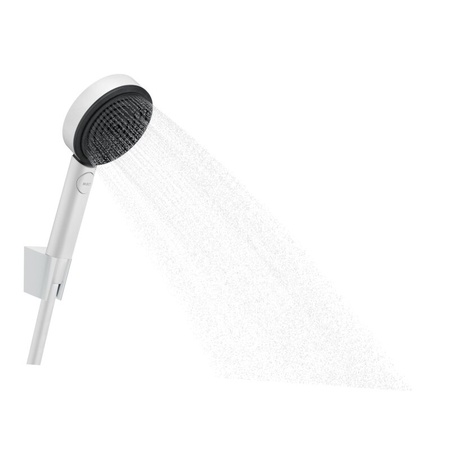 Душевой набор Hansgrohe Pulsify Select 105 3jet Relaxation 24302700, белый матовый