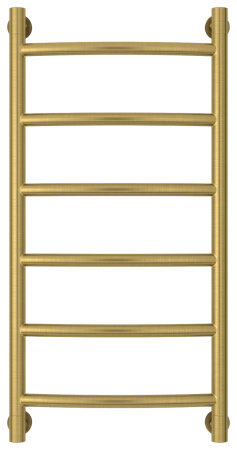 Полотенцесушитель Водяной Выгнутая Сунержа Галант + (80х40) Состаренная Латунь 051-0200-8040