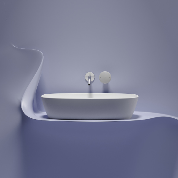 Раковина накладная (60х38) Ceramica Nova ELEMENT CN6049MW матовая