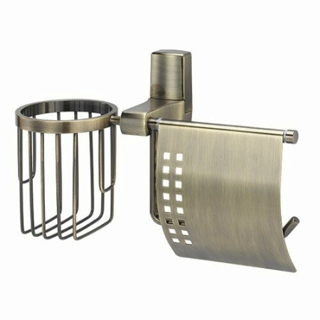 Держатель туалетной бумаги и освежителя  WasserKRAFT Exter K-5259