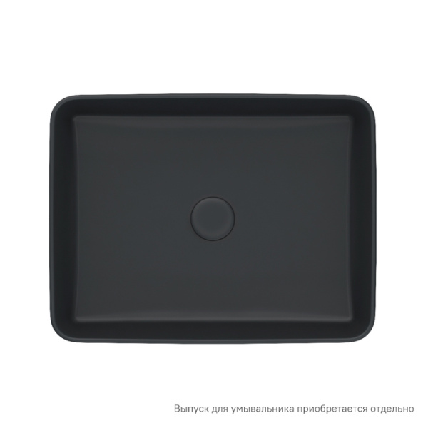 Умывальник накладной Iddis Slide, черный (SLIBM02i27)