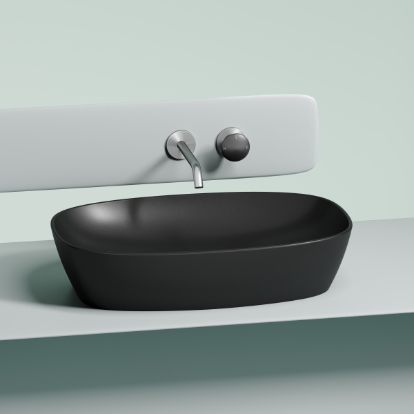 Раковина накладная (60х38) Ceramica Nova ELEMENT CN6049MB