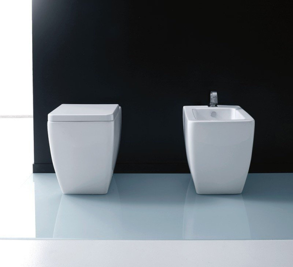 Сиденье с крышкой для унитаза Kerasan Ego 328801 микролифт