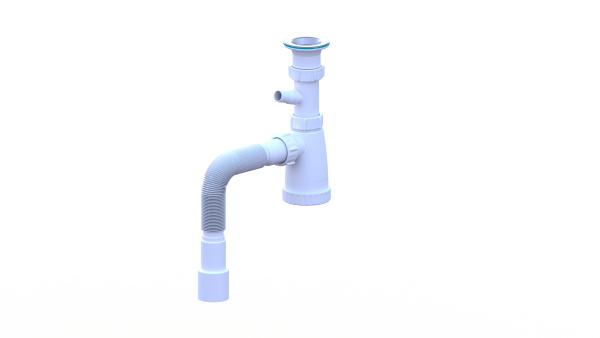 Сифон для раковины Santek универсальный 1WH501787