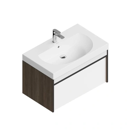 Тумба под раковину Kerama Marazzi Modula 80 MO.80.1+1\AR