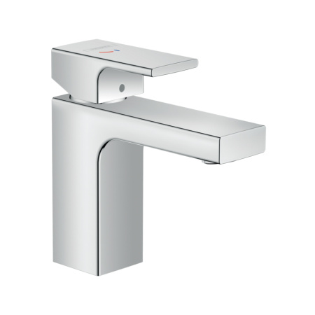 Смеситель для раковины с донным клапаном CoolStart Hansgrohe Vernis Shape 71594000 хром