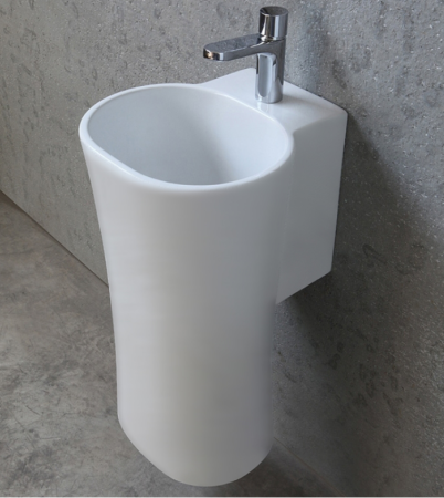 Раковина подвесная (35х37) Azzurra Nativo LALS035370NM/(NAT200/1 bi)*1