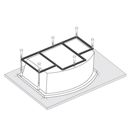 Каркас для ванны Vagnerplast Inspira VPK190100