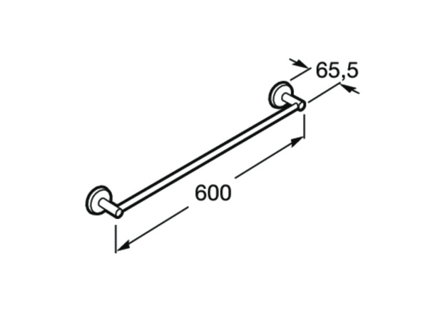 Полотенцедержатель Roca Twin 816710001 Полотенцедержатель Roca Twin 816710001