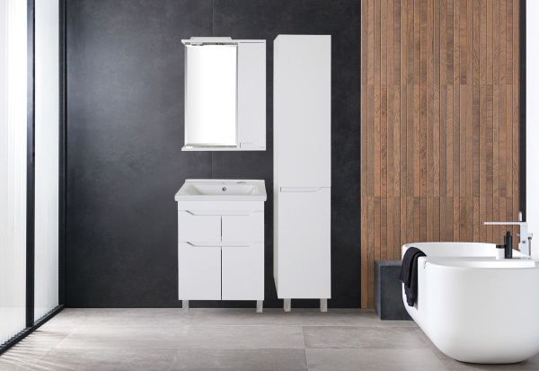 Зеркальный шкаф (60х75)  ASB-Mebel Бари 60 9600