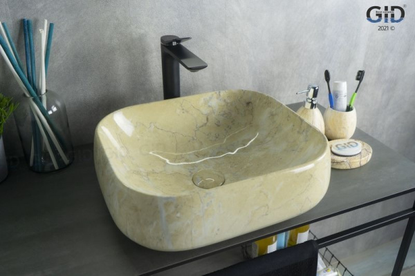 Раковина накладная (45х40) Gid Mnc188