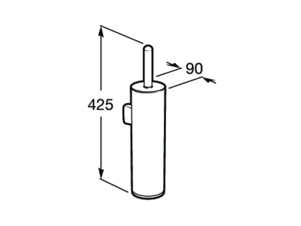 Ёршик Roca с подставкой Hotels 816726001