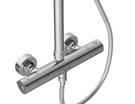 Душевая система с термостатом Cersanit BRASKO 63066