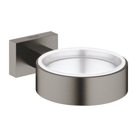 Держатель для стакана или мыльницы Grohe Essentials Cube 40508 AL1 (40508AL1) темный графит, матовый