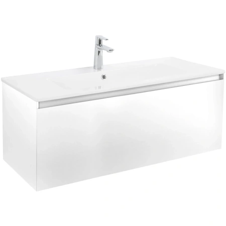 Тумба без раковины Art&Max Latina AM-Latina-1000-1C-SO-BM белый матовый