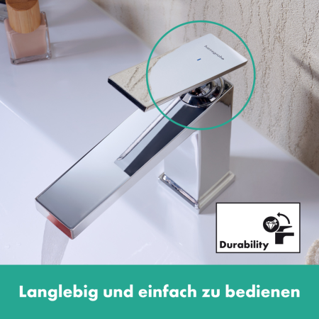 Кран для холодной воды без донного клапана Hansgrohe Tecturis E 73013000 хром