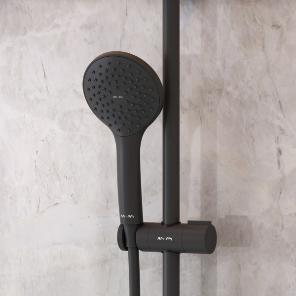 Комплект душевой кабины с душевой системой и аксессуарами AM.PM Gem WK90EN