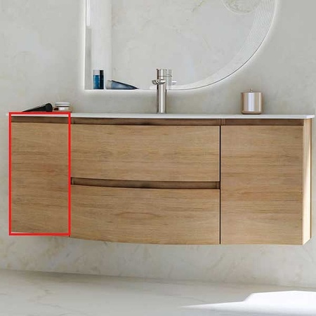 Шкаф подвесной  Cezares Vague 54836 Rovere tabacco