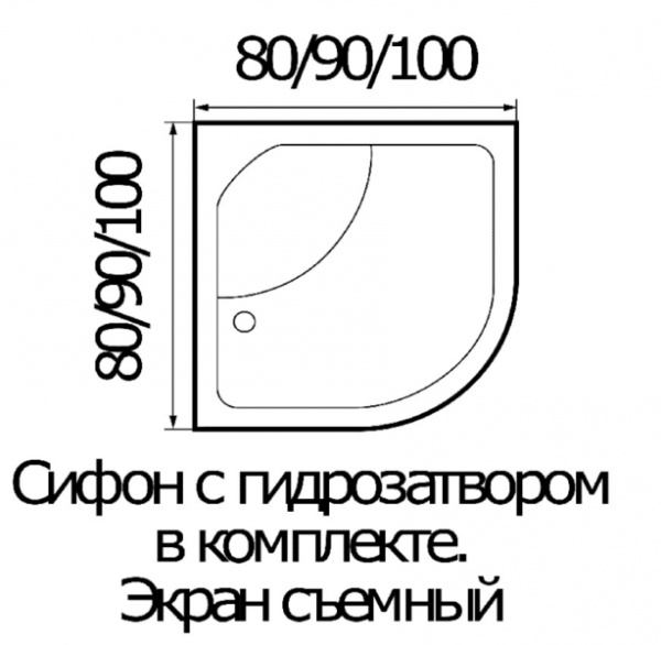 Душевая кабина River Nara (10000000171)