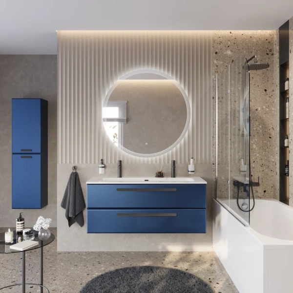 Тумба под раковину Cezares ECO-CER-N-1200-2C-SO-SPF-P Sapfiro без ручек