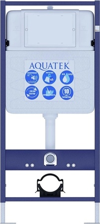 Комплект унитаза с инсталляцией SET Aquatek + Grohe