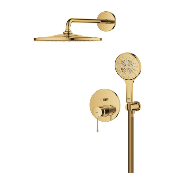 Душевой комплект скрытого монтажа Grohe Essence New 25287 GL0 (25287GL0) хром