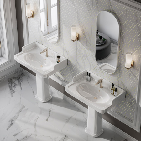 Раковина подвесная (80х51) Kerama Marazzi Pompei PO.wb.80