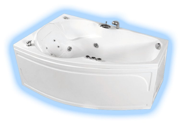Акриловая ванна Triton БРИЗ 150x95 правая