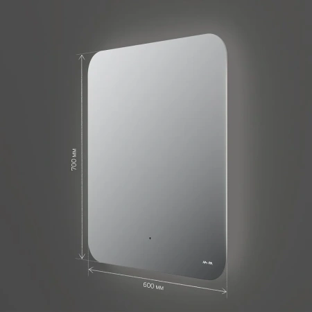 Зеркало сенсорное (60х70) Am.Pm X-Joy M85MOX10601S1 с LED-подсветкой