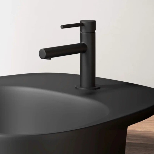 Смеситель для раковины, средний Vitra Origin A4255636 матовый черный