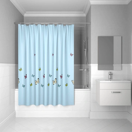 Штора для ванной комнаты IDDIS Butterfly 200*200 см (SCID031P)