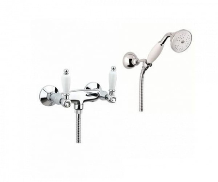 СМЕСИТЕЛЬ ДЛЯ ДУША С ДУШЕВЫМ НАБОРОМ, ХРОМ, FIORE MARGOT COLONIALE SKY 03CR0612