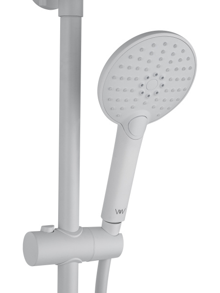Душевая система WONZON & WOGHAND CLICK, белый матовый WW-N3S962-MW