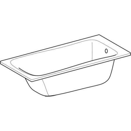 Ванна прямоугольная Geberit Renova 554.201.01.1