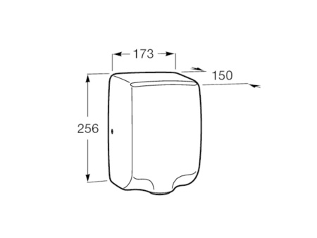 Сушилка для рук Roca сенсорный Public 817401002