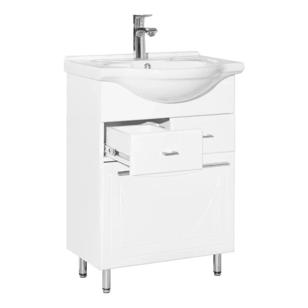 Тумба под раковину напольная Style Line Лана 60 СС-00002253 белый