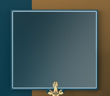 Зеркало (98х90) Cezares Tiffany 45048 Blu Petrolio