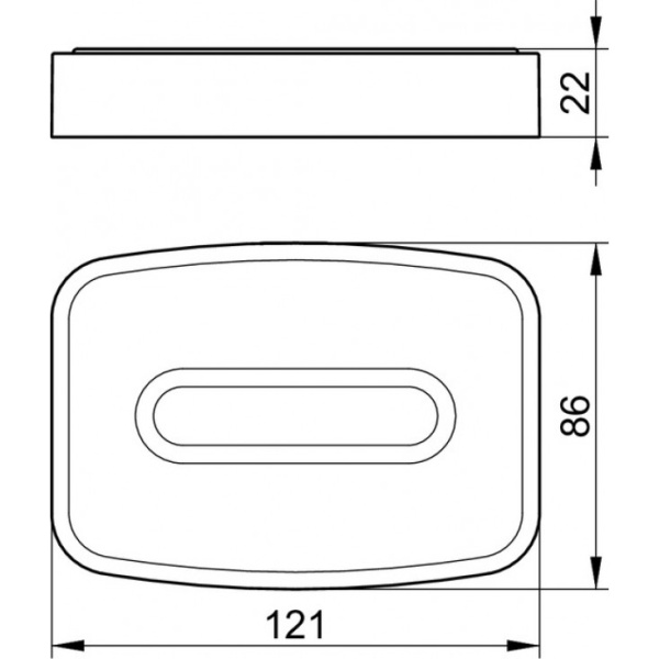 Мыльница Keuco Elegance new 11655019001