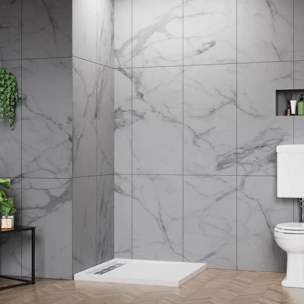 Душевой поддон (80х80) Belbagno Tray TRAY-BB-DUE-A-100-4-W0 без сифона