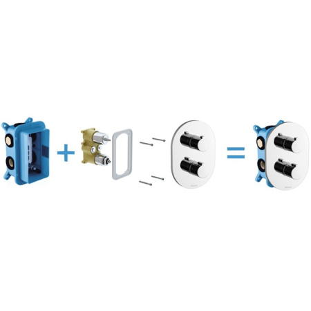 Смеситель для ванны Ravak Chrome CR 067.00 X070075