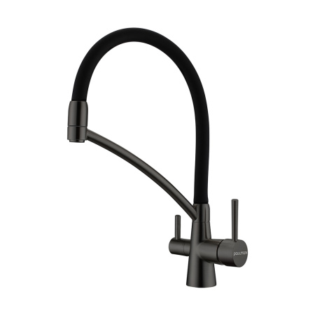 Смеситель для кухни с подключением к фильтру  Paulmark Siеgen Si213111-GM